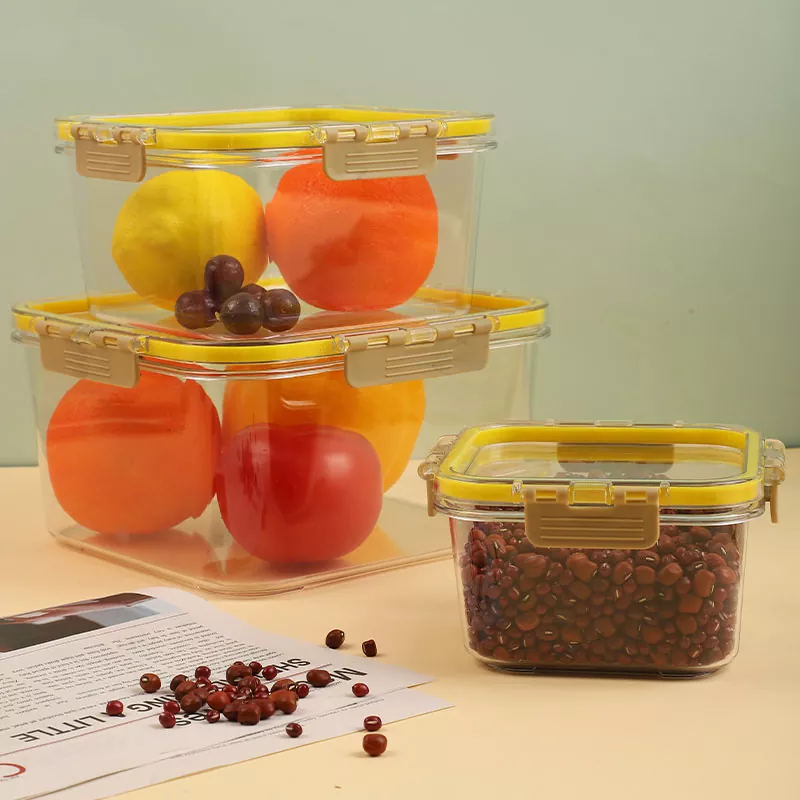 Quanto tempo posso armazenar alimentos em recipientes de armazenamento de alimentos?